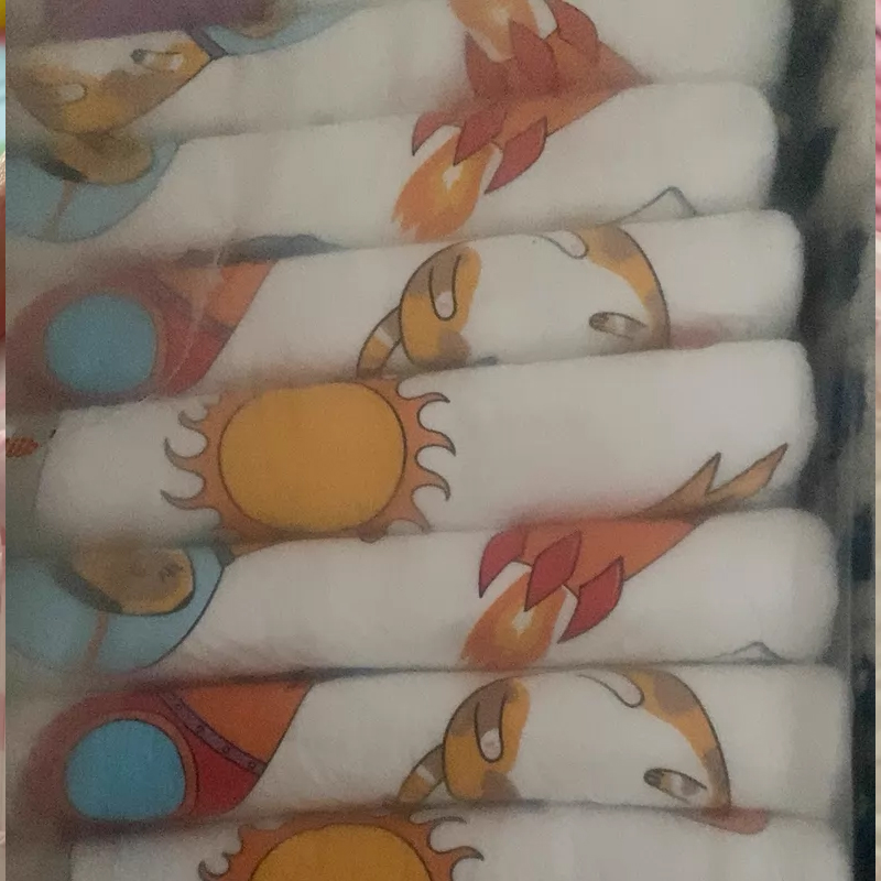 5Pcs ABDL Cartoon Pattern Diap - Diapering ulasan dan harga