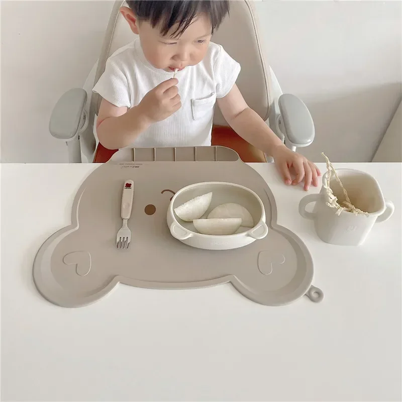 New Baby Silicone Placemat Kid - Waterproof Baby Bibs Silicone ulasan dan harga