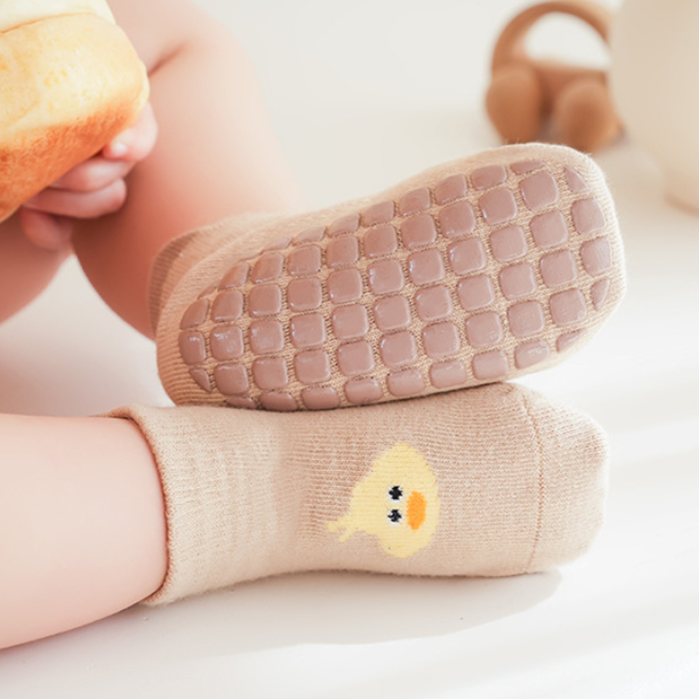 6 Pairs Cartoon Anti-slip Sock - Unisex Baby Socks Non Slip ulasan dan harga