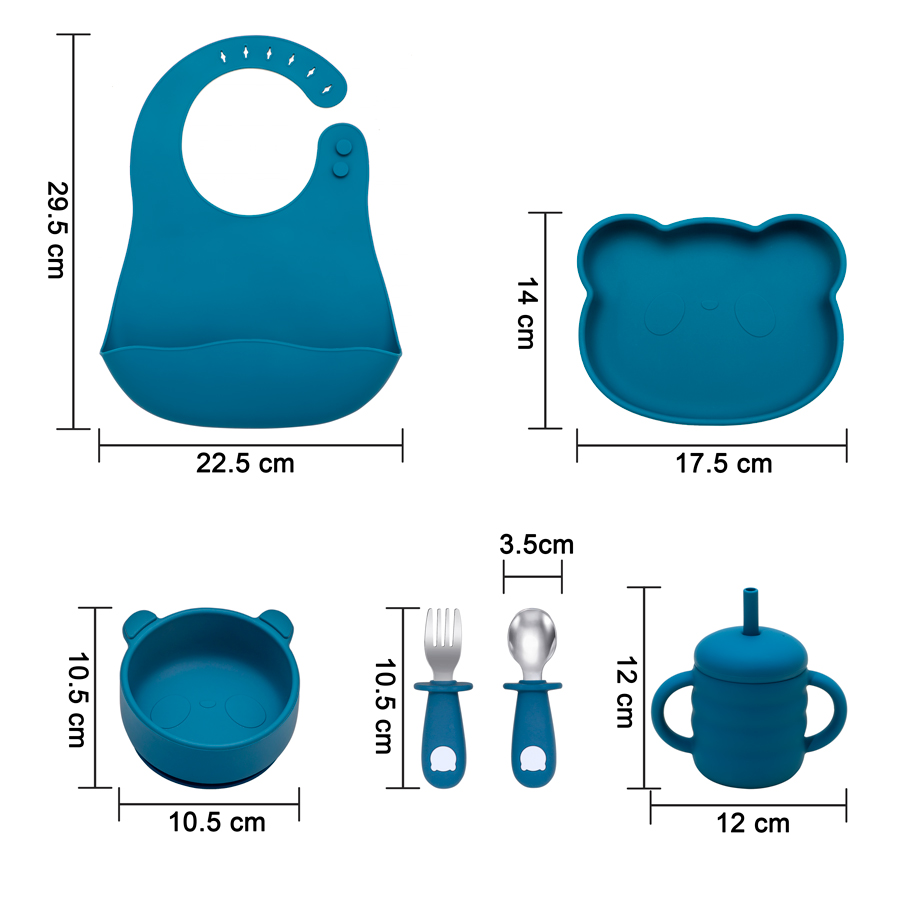 Dropshipping Center Baby Showe - Waterproof Baby Bibs Silicone ulasan dan harga