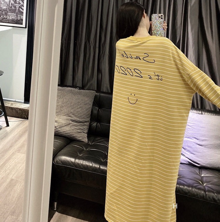 Striped Plus Size Pajamas Wome - Maternity Wear ulasan dan harga